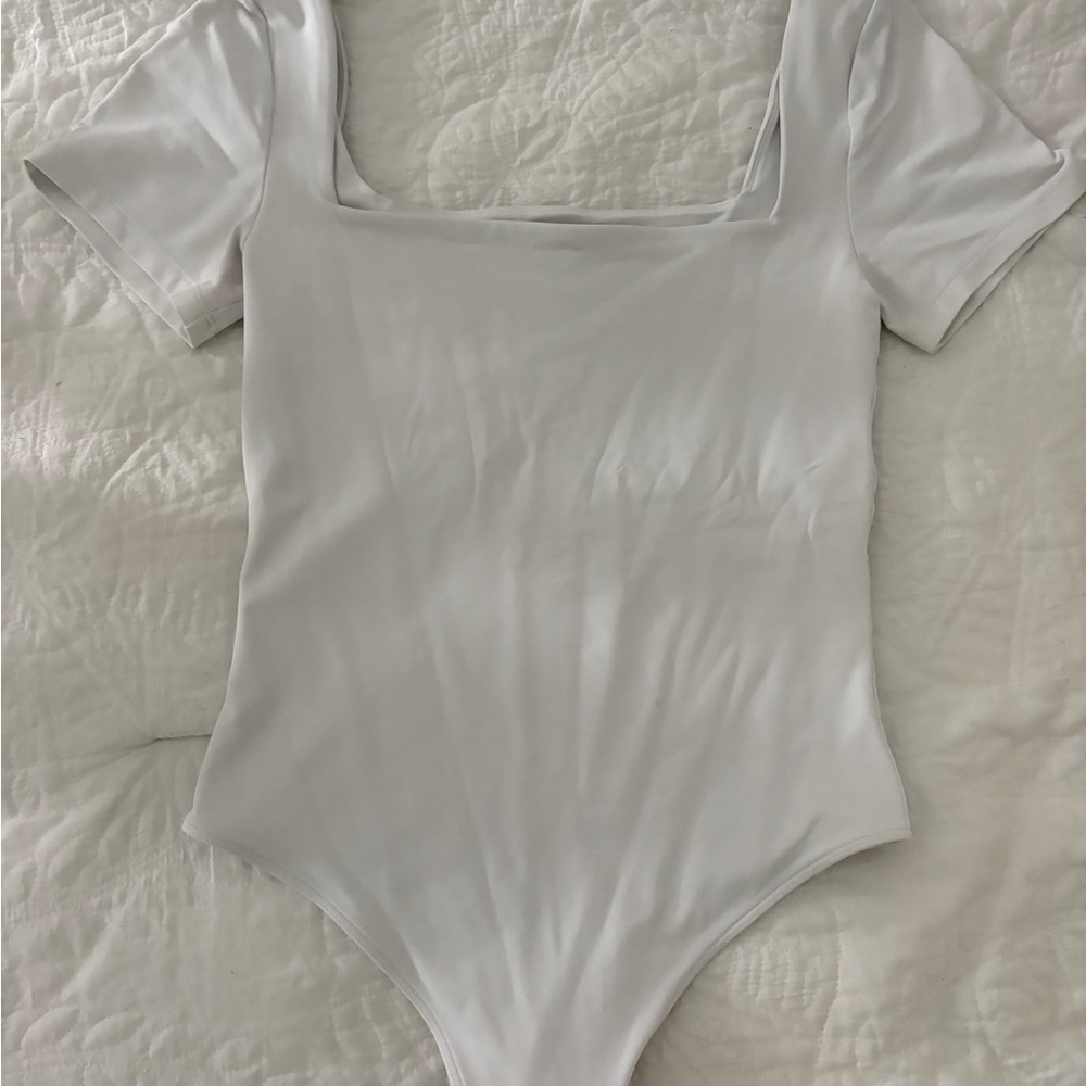 Aritzia White Bodysuit